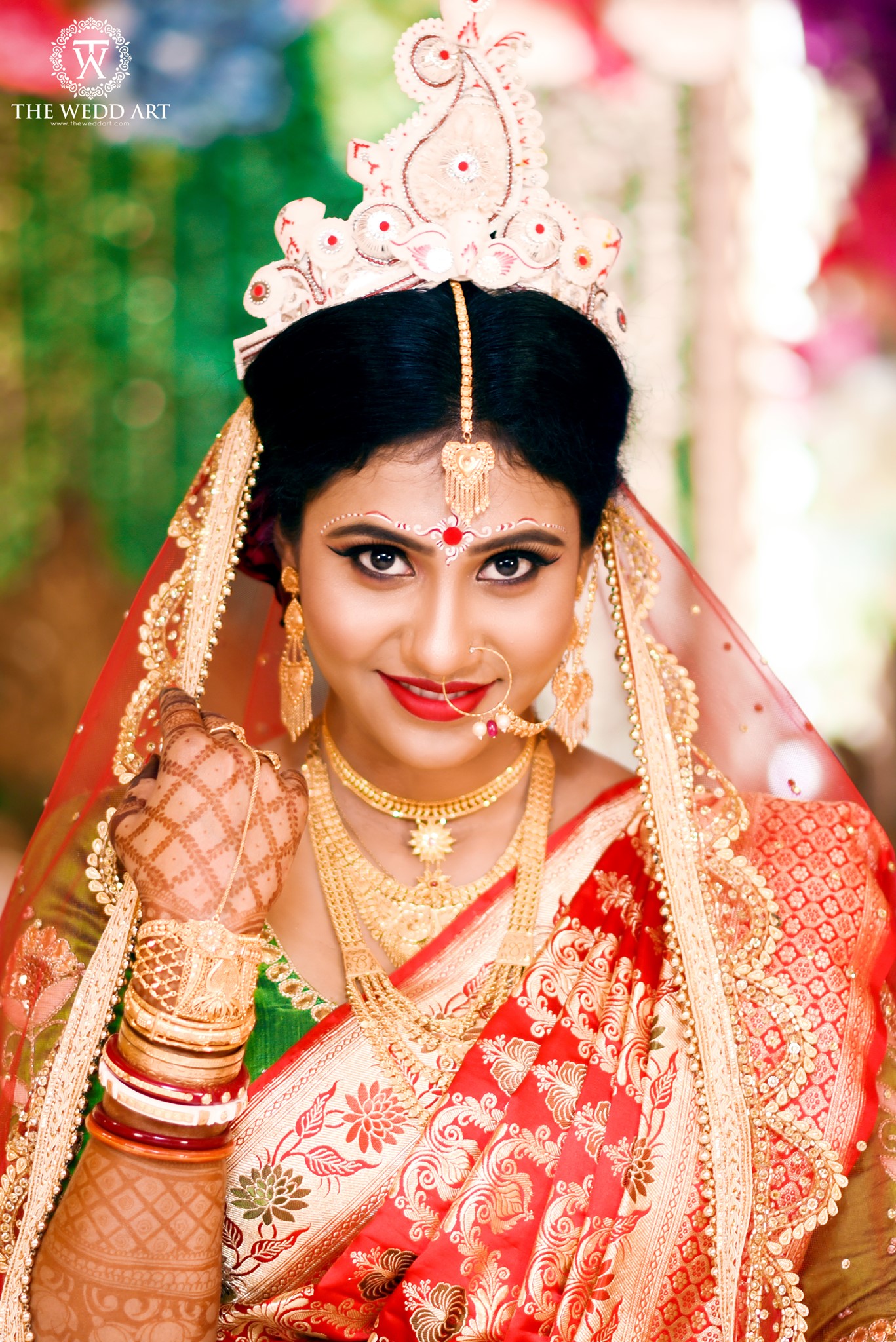 Bengali bride mukut outlet designs